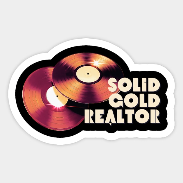 Solid Gold Realtor Sticker by Real Estate Store